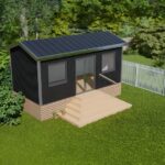 Prefab galvanized steel accessory dwelling units in Arvada, Colorado, offering modern, durable housing solutions