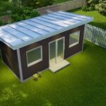 Galvanized steel accessory dwelling units in Benbrook, Texas, showcasing modern design and durability