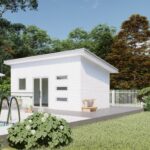 Galvanized steel accessory dwelling units in Celina, Texas, showcase modern design and durability for versatile living solutions