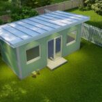 Galvanized steel accessory dwelling units in Fresno, Texas, showcase modern design and durability for sustainable living