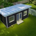 Galvanized steel accessory dwelling units in Lakeway, Texas, designed for modern living and sustainability