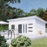 Modern galvanized steel accessory dwelling units in Olney, Texas, showcasing innovative design and durability