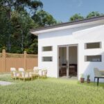 Stylish galvanized steel accessory dwelling units in Rifle, Colorado, showcasing modern architecture and functional living spaces