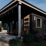 Modern galvanized steel accessory dwelling units in Sheridan, Colorado, showcasing innovative design and sustainable living options