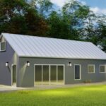 Image of galvanized steel accessory dwelling units in Vernon, Texas, showcasing modern design and sturdy construction