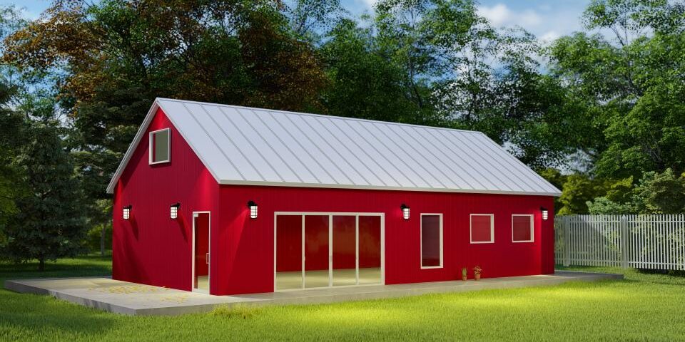 Galvanized steel accessory dwelling units in Wellington, Colorado, showcase modern design and durable construction for versatile living spaces