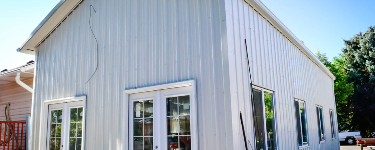 Galvanized steel accessory dwelling units in Weston Lakes, Texas, offering modern housing solutions and durable construction