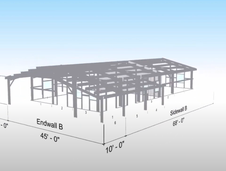 High-quality galvanized steel barndominiums in De Berry, Texas, showcasing modern design and durability