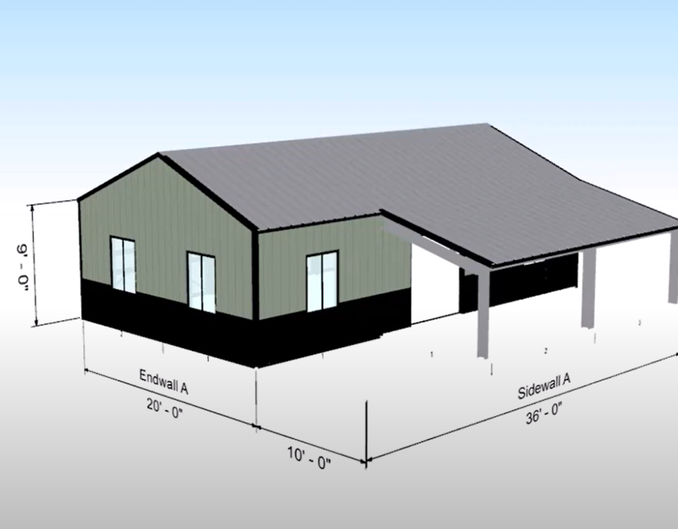 Modern galvanized steel cabins in Mesquite, Texas, showcasing durability and unique architectural design