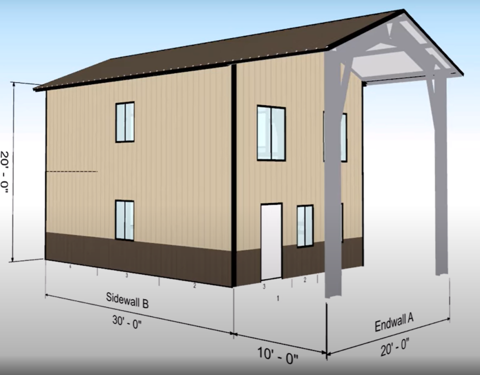 Image of galvanized steel cabins in Taft, Texas, showcasing modern design and durability against the elements