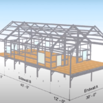 Modern galvanized steel cabins in Peoria, Arizona, showcasing durability and style in outdoor living