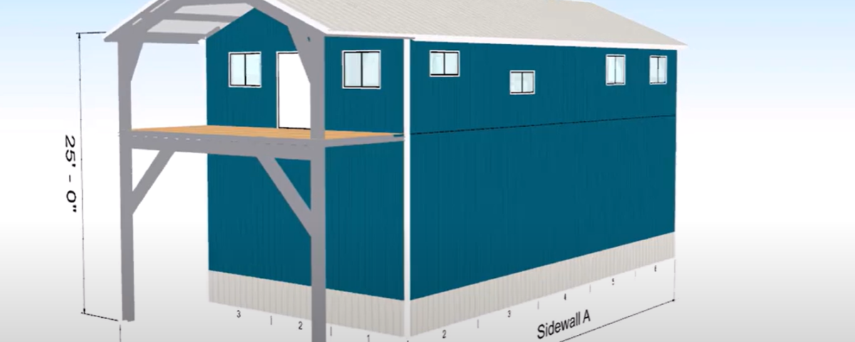 Modern galvanized steel cabins in Rio Rico, Arizona, showcasing durability and contemporary design against a scenic backdrop