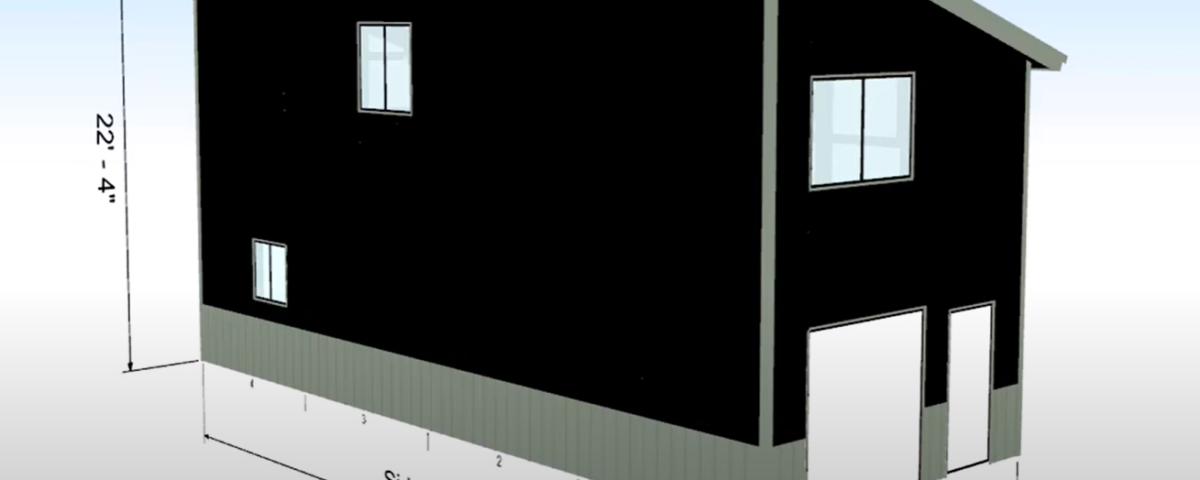 Galvanized steel cabins in Summit, Arizona, showcasing durability and rustic charm against a scenic backdrop