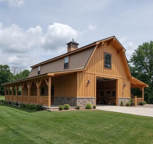 Detailed breakdown of 1500 SQ FT BARNDOMINIUM COST for construction and design.