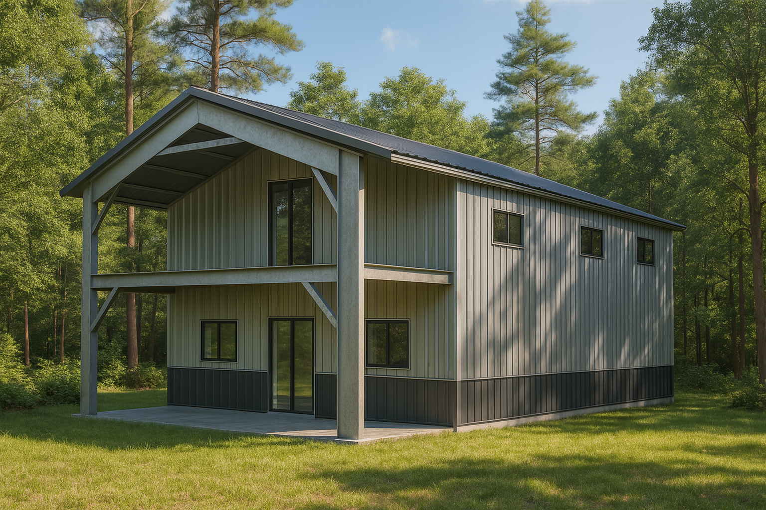 28-x-40-gable-2-story-front-porch-barndominium-2