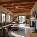 Spacious 3 bedroom barndominium with modern amenities and rustic charm.