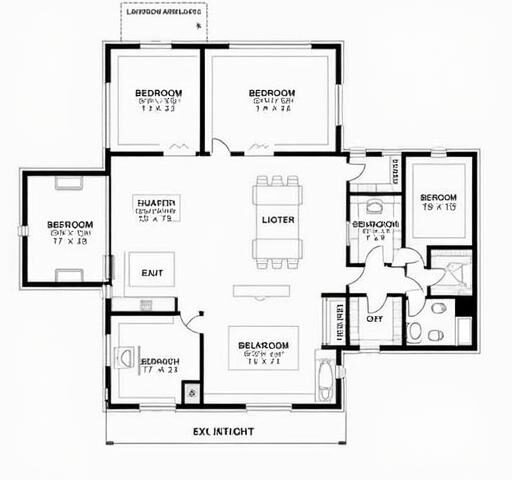 Explore innovative 4 bedroom barndominium floor plans for modern living and spacious design.