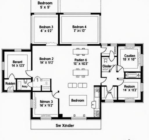 Elevate your living space with these stylish 4 bedroom barndominium plans for modern farmhouse inspiration.