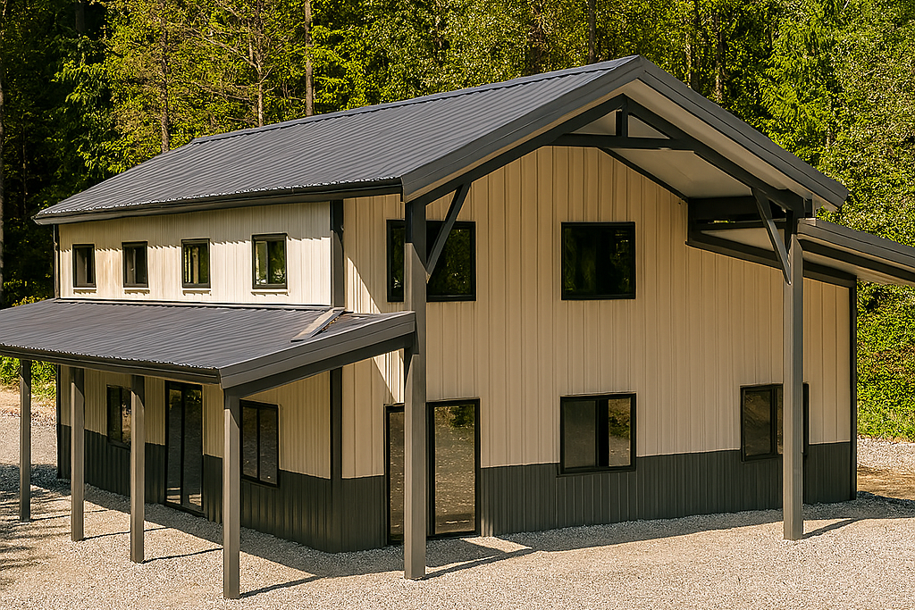 50-x-60-gable-roof-double-leanto-barndominium-kit-2-1