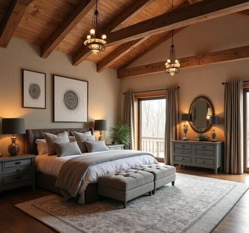 Spacious 6 BEDROOM BARNDOMINIUM with rustic charm and modern amenities, perfect for family gatherings.