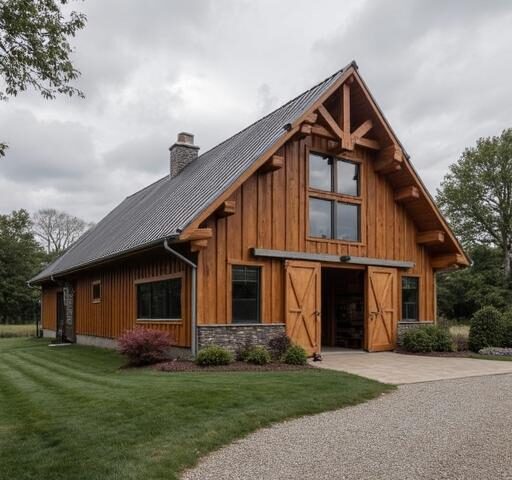 Graph showing the average cost of a barndominium across different regions in the United States.