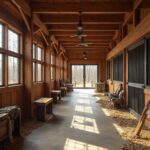 Detailed breakdown of barndominium cost for construction and design options.