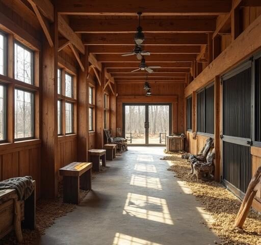 Detailed breakdown of barndominium cost for construction and design options.