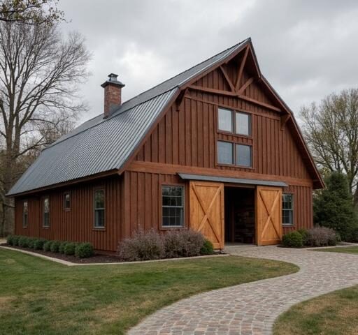 A detailed breakdown of barndominium costs, highlighting construction, materials, and design expenses.