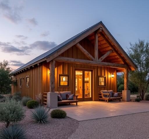 Stunning barndominium for sale Tucson AZ featuring rustic charm and modern amenities.