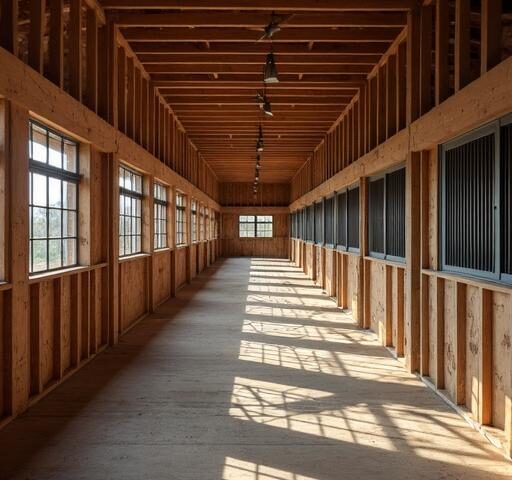 Stunning barn-style home showcasing modern design in diverse barndominium images.