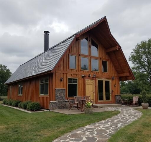 Explore financing options with barndominium loans for your dream living space in a barn-style structure.