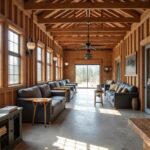 Detailed breakdown of barndominium pricing for construction and design options.