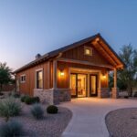 Images of charming barndominiums for sale in Mesa, AZ with modern amenities and rustic appeal