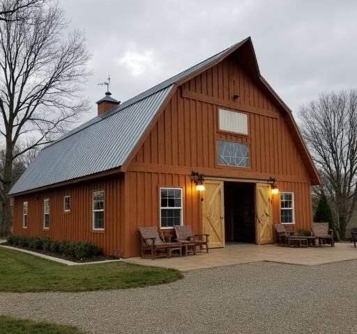 How long does it take to build a barndominium Explore timelines and factors influencing construction duration.