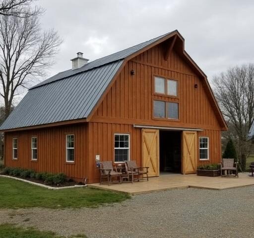 Step-by-step guide on how to build a barndominium for a modern living experience.