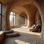 Exterior view of the MESA BARNDOMINIUM showcasing its unique design and surrounding landscape.