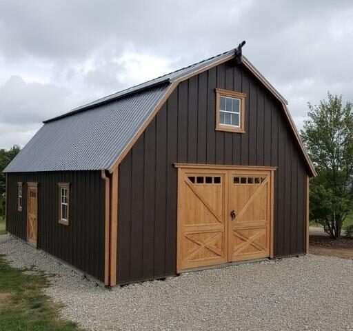 Stylish and durable metal barndominium kits for modern living and versatile use.