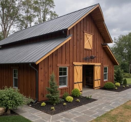 Stunning pictures of barndominiums showcasing unique designs and rustic architecture in scenic surroundings.