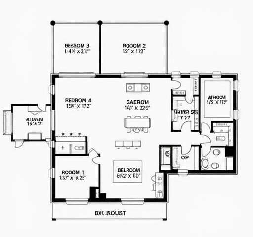 Single story barndominium plans featuring modern open layouts and spacious living areas for comfortable living.